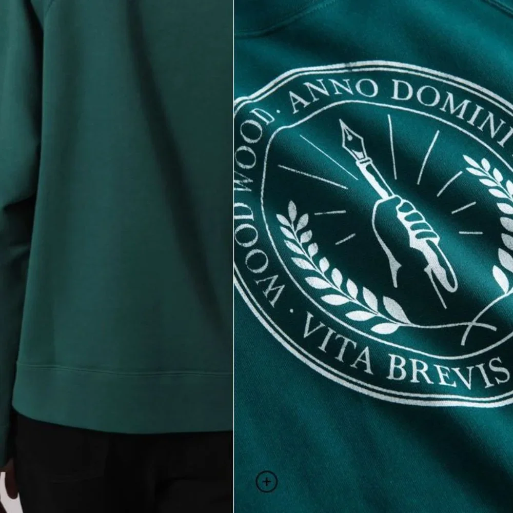 Wood Wood Sweatshirt - Organic Cotton - Emerald Green - Hope Insignia - NEW - Picture 5 of 7